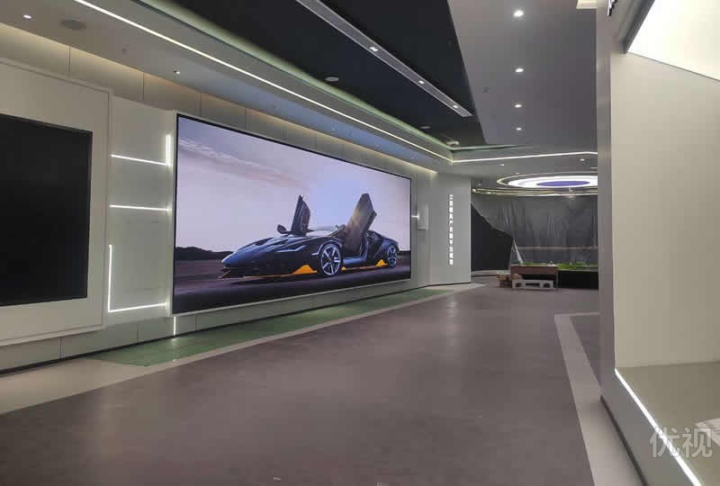 湖州德清德瑞公司展示厅P1.8LED显示屏
