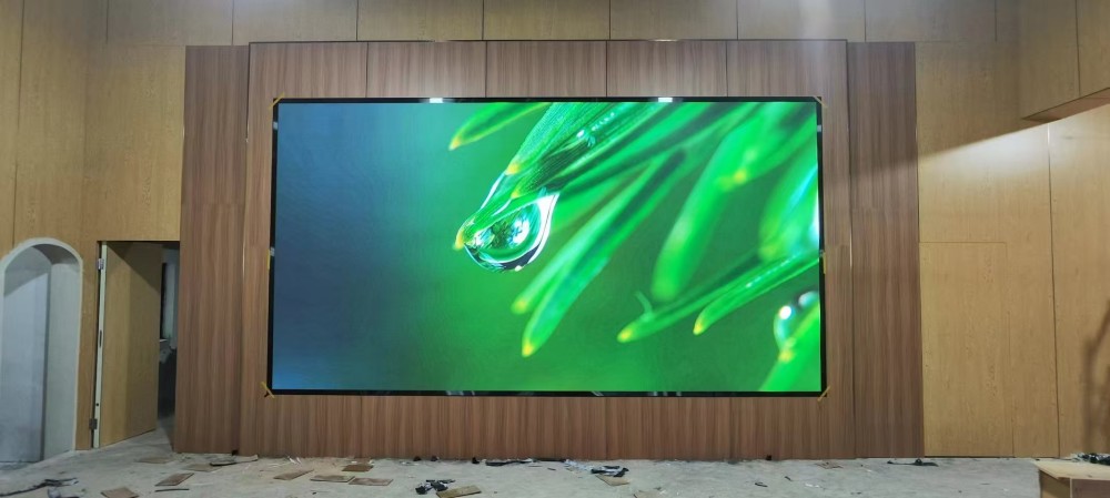 金华武义溪里村文化礼堂p2led显示屏